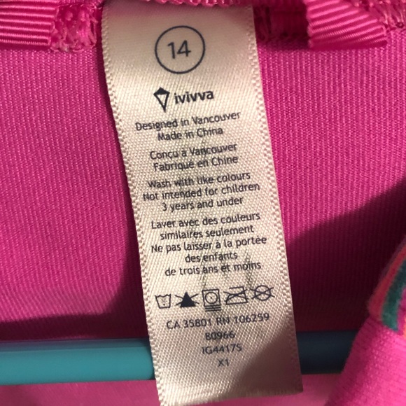 Pink Ivivva Jacket size 14 - Picture 3 of 4